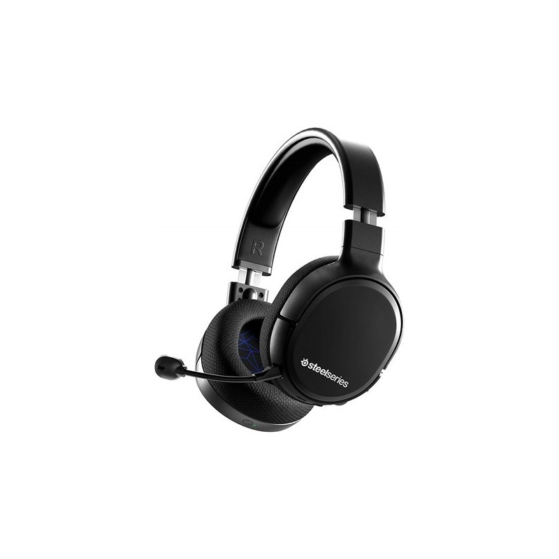 Zestawy słuchawkowe SteelSeries Gaming, bezprzewodowe, Arctis 1, Wireless USB lub USB-C, czarne