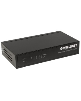 INTELLINET SWITCH GIGA 5X POE+ DESKTOP 561228