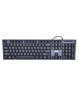 Zestaw klawiatura + mysz IBOX IKMS606 (USB 2.0 (US) kolor czarny optyczna 800 DPI)