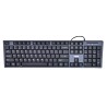 Zestaw klawiatura + mysz IBOX IKMS606 (USB 2.0 (US) kolor czarny optyczna 800 DPI)