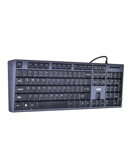 Zestaw klawiatura + mysz IBOX IKMS606 (USB 2.0 (US) kolor czarny optyczna 800 DPI)