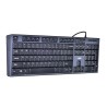 Zestaw klawiatura + mysz IBOX IKMS606 (USB 2.0 (US) kolor czarny optyczna 800 DPI)