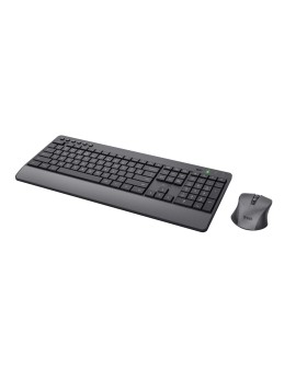 Klawiatura i mysz TRUST TREZO WIRELESS DESKSET ECO US