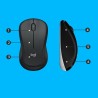 Zestaw klawiatura + mysz membranowa Logitech MK540 920-008685 (USB kolor czarny optyczna 1000 DPI)