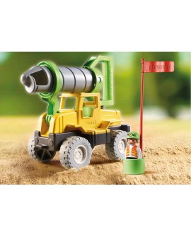 Auto z wiertłem do piasku 70064 Playmobil