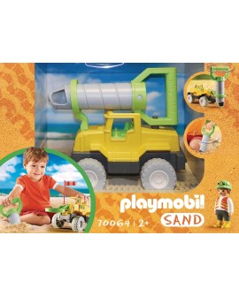Auto z wiertłem do piasku 70064 Playmobil