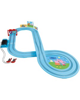 Carrera Tor wyścigowy First Świnka Peppa wyścigi mydelniczek 2,9m