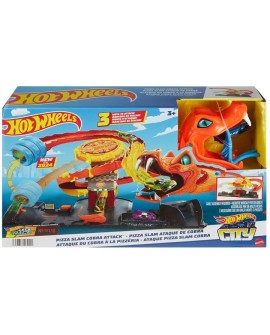 Hot Wheels City Odjazdowa Pizza - Atak Kobry HTN81 MATTEL