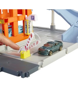 Matchbox Prawdziwe Przygody Garaż Zestaw światła i dźwięki HBL60 (HBD74)