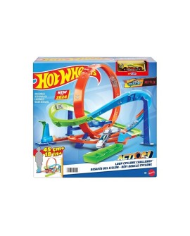 Hot Wheels Action Zestaw Zakręcone tornado Loop Cyclone Challenge HTK16 MATTEL