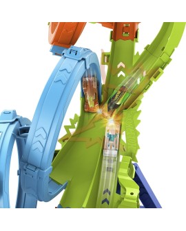 Hot Wheels HXR70 Poczwórna pętla kraks