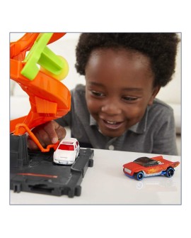Hot Wheels City Zakręcona Megamyjnia HDP05