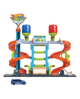 Hot Wheels City Zakręcona Megamyjnia HDP05