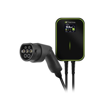Wallbox GC EV PowerBox 22kW ładowarka z Type 2 kabel (6m) do ładowania elektrycznych samochodów i Plug-In hybrids