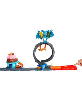 Hot Wheels City Pętla nietoperza HTN78 MATTEL