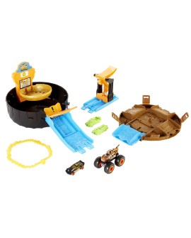 Hot Wheels Monster Truck Opona - Kaskaderska arena Zestaw GVK48