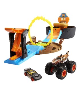 Hot Wheels Monster Truck Opona - Kaskaderska arena Zestaw GVK48