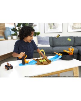 Hot Wheels Monster Truck Opona - Kaskaderska arena Zestaw GVK48
