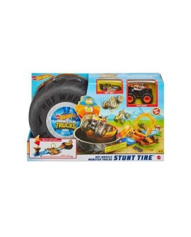 Hot Wheels Monster Truck Opona - Kaskaderska arena Zestaw GVK48