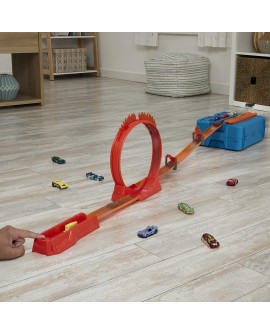 Hot Wheels TB Kaskaderska pętla ognia Zestaw HMC04