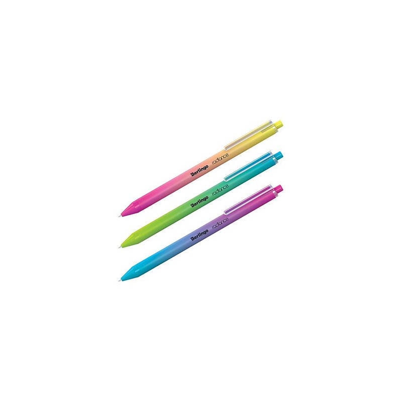 Berlingo, długopis automatyczny kulkowe, niebieskie, 30szt, 0.7mm, Radiance