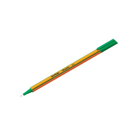 Berlingo, cienkopis Rapido, zielony, 12szt, 0.4mm