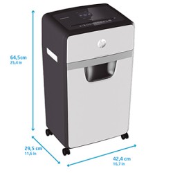 HP Niszczarka OneShred 16MC krosowym układem noży