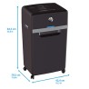 HP Niszczarka ProShredder 24CC krosowym układem noży