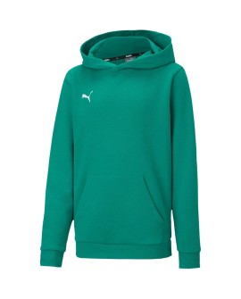 Bluza dla dzieci Puma teamGOAL 23 Casuals Hoody Jr zielona 656711 05 128