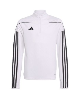 Bluza dla dzieci adidas Tiro 23 League Training Top biało-czarna IB8477 128cm