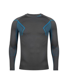Bluza termoaktywna męska Alpinus Active Base Layer szara GT43860 2XL