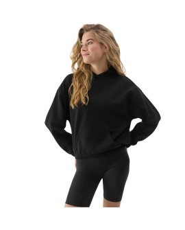 Bluza damska 4F F1057 głęboka czerń 4FWSS24TSWSF1057 20S M