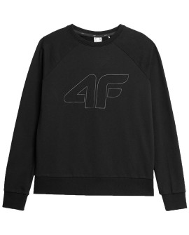 Bluza damska 4F F0722 głęboka czerń 4FAW23TSWSF0722 20S S