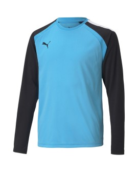 Bluza bramkarska dla dzieci Puma teamPACER GK LS Jersey niebieska 704939 40 140cm