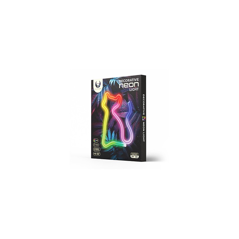 Neon LED RGB CAT FLRN03 + RC Forever Light