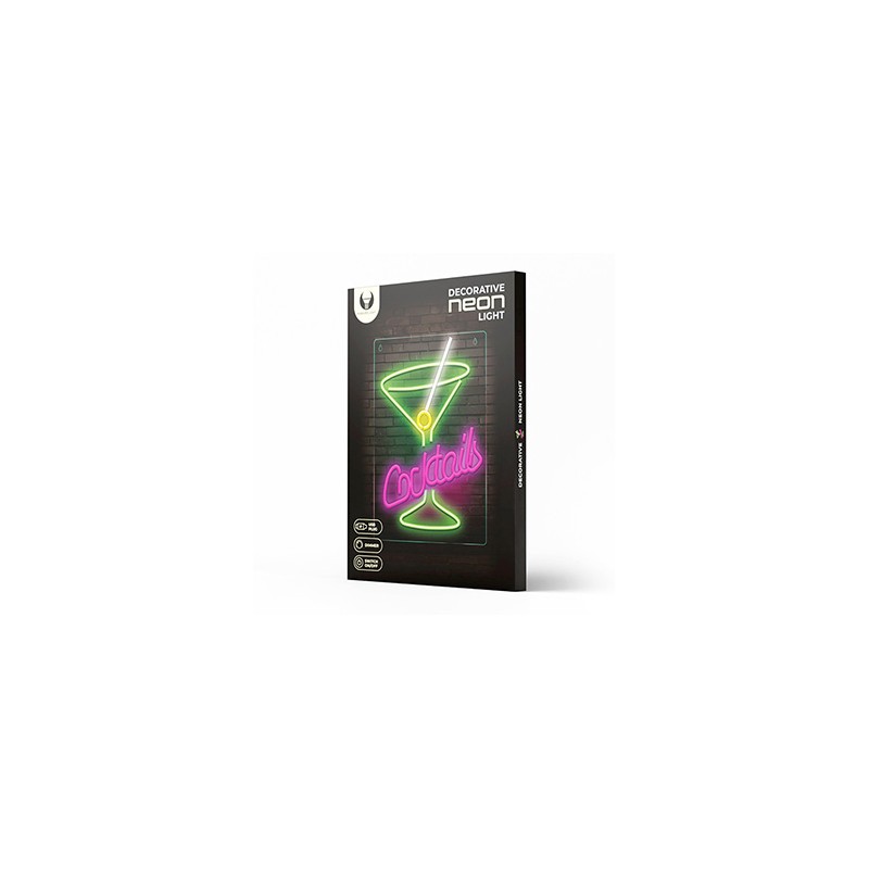 Neon PLEXI LED COCKTAILS pink green FPNE02X Forever Light