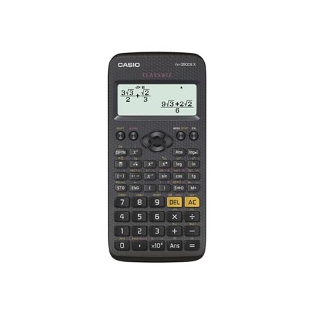 Casio Kalkulator FX 350 CE X, czarna, szkolny