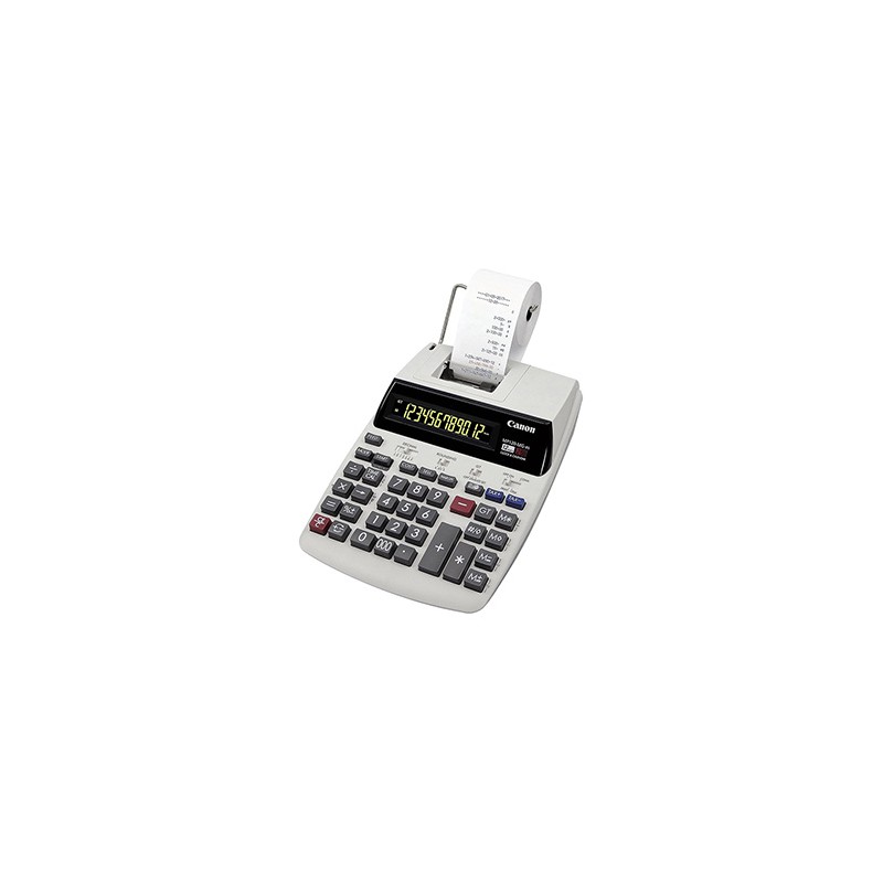Canon kalkulator MP120-MG-ES II EMEA GB, szara, biurkowy z drukarką, 14-miejsc, Drukowanie dwukolorowe, 2,7 linii na sekundę