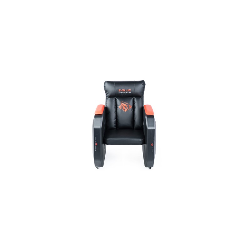 Dla gracza sofa E-blue Auroza EEC338, czarno-czerwona