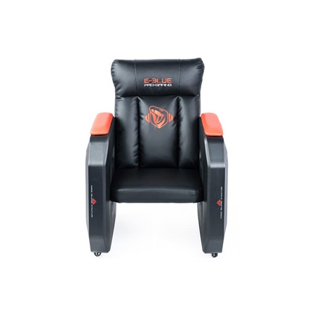 Dla gracza sofa E-blue Auroza EEC338, czarno-czerwona