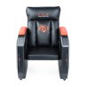 Dla gracza sofa E-blue Auroza EEC338, czarno-czerwona