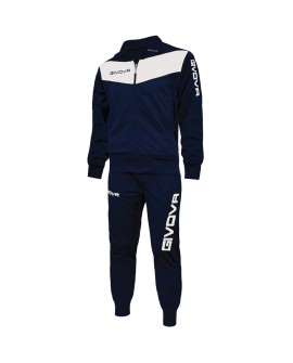 Dres Givova Tuta Visa granatowo-biały TR018 0403 L