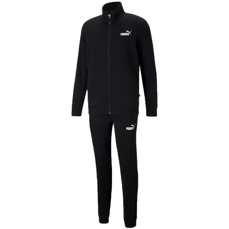Dres męski Puma Clean Sweat Suit FL czarny 585841 01 S