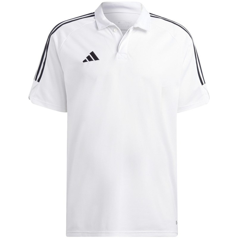 Koszulka męska adidas Tiro 23 League Polo biała HS3580 M
