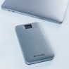 Verbatim zewnętrzny dysk twardy, Executive Fingerprint Secure HDD, 2.5", USB 3.0 (3.2 Gen 1), 1TB, 1000GB, 53652, szary, szyfrow