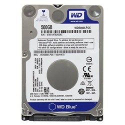 Western Digital wewnętrzny dysk twardy, WD Blue, 2.5", SATA III, 0,5TB, 500GB, WD5000LPCX