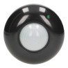 PIR motion sensor 230V 50Hz, 6m, max. 1200W, czarny, ORNO, 360°, IP20, podczerwień, EOL