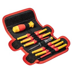 Zestaw śrubokrętów izolowanych, 01-308, 1000V, 12 szt., stal, NEO TOOLS