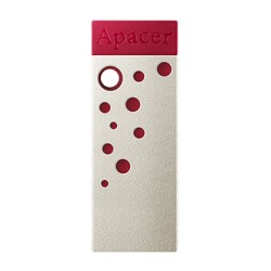Apacer USB flash disk, USB USB 3.2 Gen1, 64GB, AH15J, magenta, AP64GAH15JR-1, USB A, pyłoszczelna, wodoodporna, EOL
