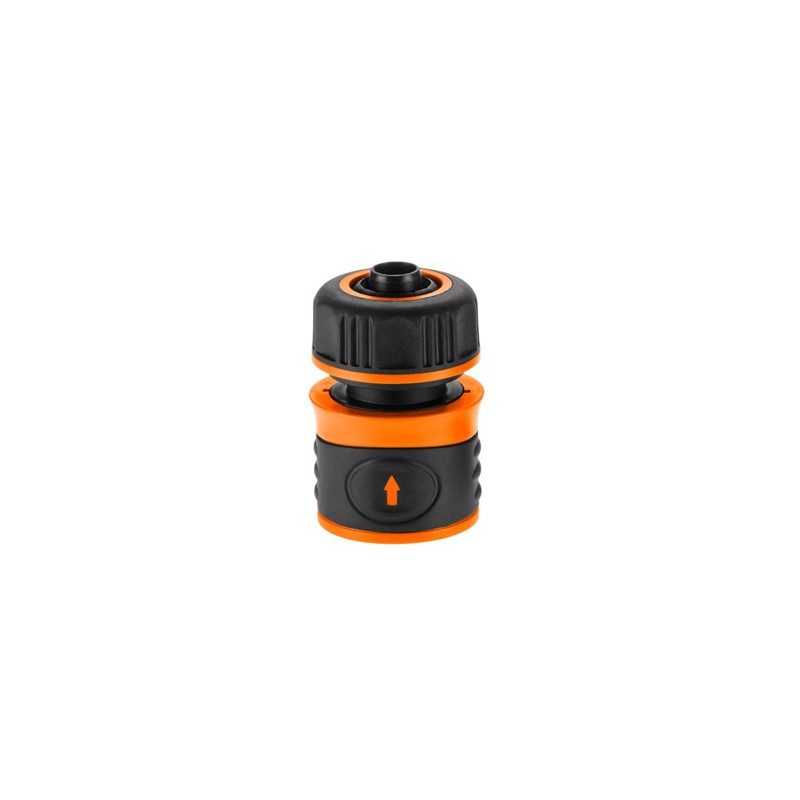NEO TOOLS szybkozłączka do węża ogrodowego tworzywo sztuczne,, 1/2", pomarańczowo-czarna, 15-720